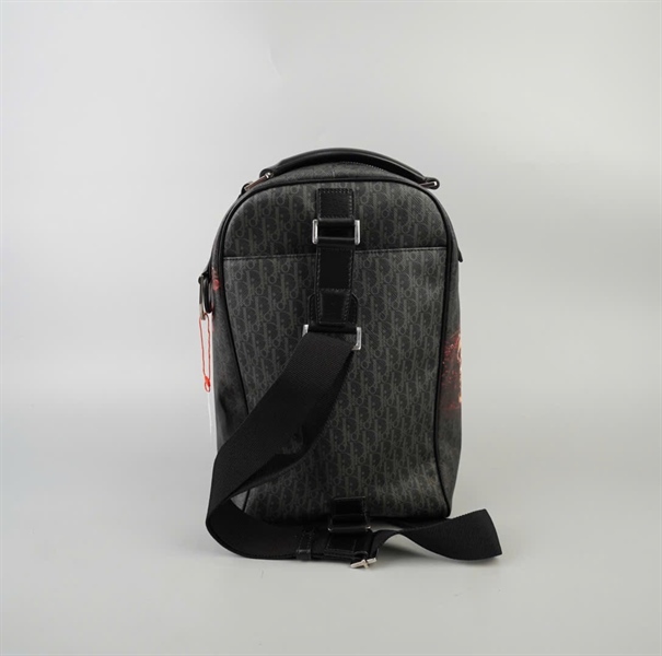 Túi Dior đeo chéo in hoa (05-BO-1126) sz20 (HC)+