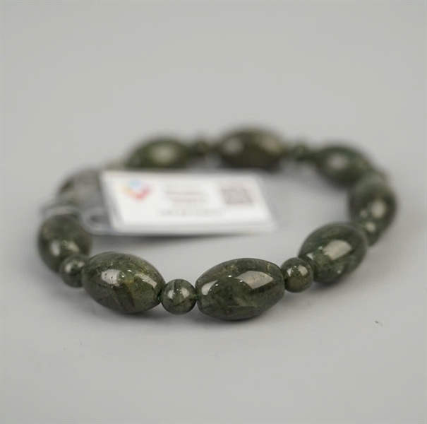 Vòng lu thạch anh tóc xanh 556625 KG+