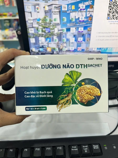Hoạt huyết dưỡng não DTH Sachet ( Hộp / 30 gói )