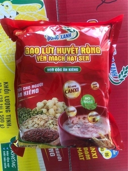 Ngũ cốc ăn kiêng gạo lứt huyết rồng