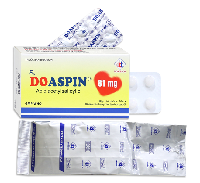 Doaspin 81mg domesco (h/100v)