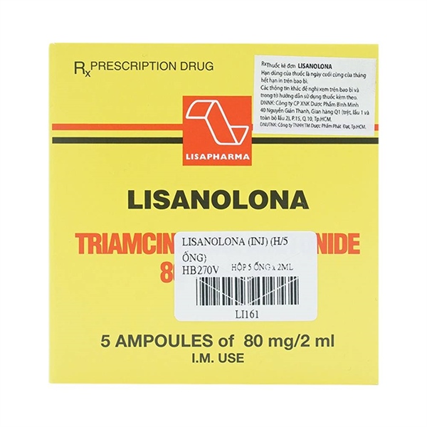 Lisanolona 80mg/2ml lisapharm (h/5o/2ml)