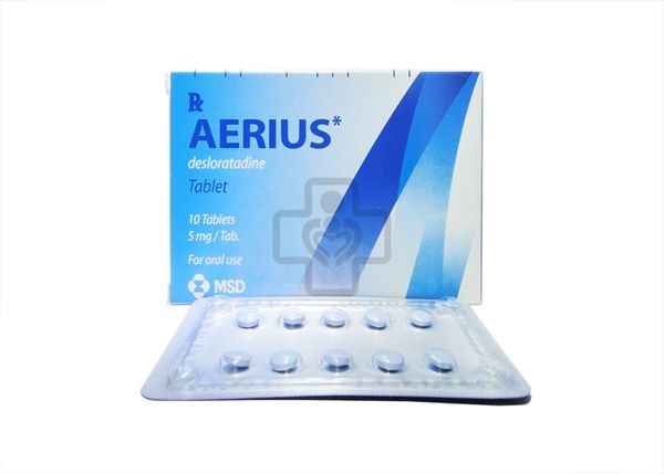 Aerius desloratadine 5mg msd (h/10v)