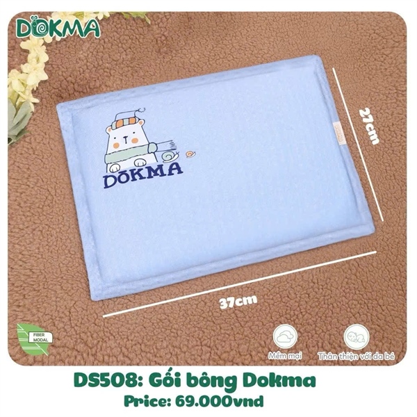 DS508 - Gối bông sơ sinh
