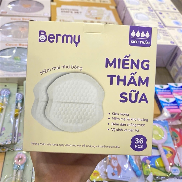 Miếng thấm sữa Bermy 36 miếng