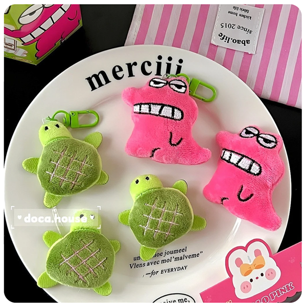 Phụ kiện bông móc khóa/ghim cài