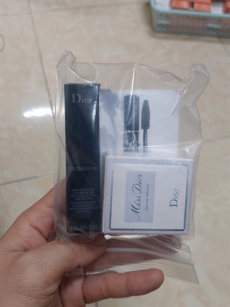 Set dior 5ml + mascara 4ml