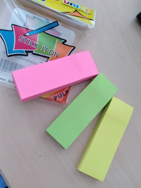 Giấy Note 3x3 3 Mảnh UNI-T