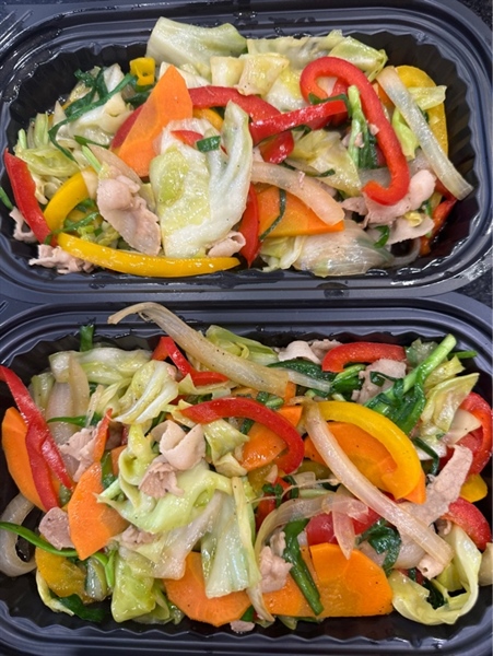 BST Thịt Xào Rau Củ 肉野菜炒め