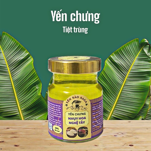 YẾN CHƯNG 35% - NHỤY HOA NGHỆ TÂY - MÓN QUÀ CHO SỨC KHỎE