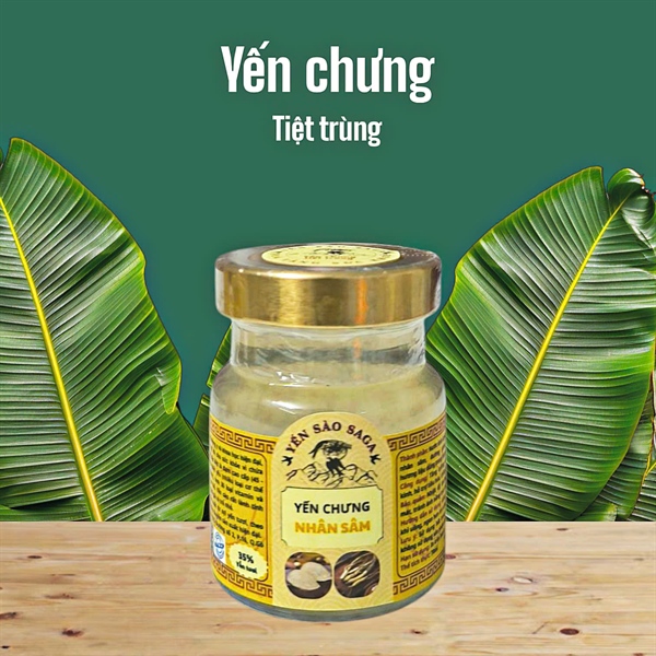 YẾN CHƯNG 35% - NHÂN SÂM - MÓN QUÀ CHO SỨC KHỎE