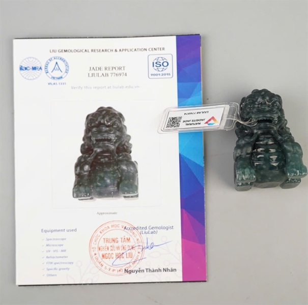 Ấn Sư Băng Lam 776974 (Guatemala) KG+