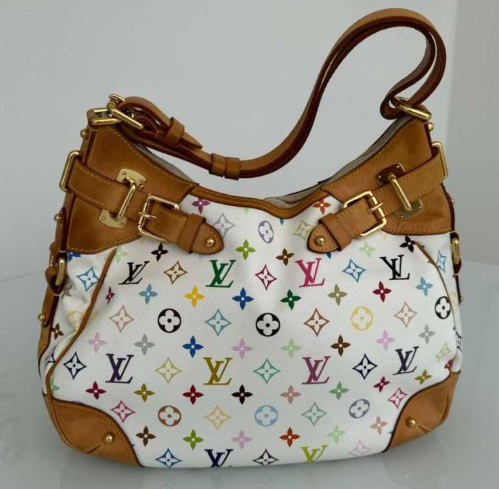 Túi LV Greta hoa màu KG+