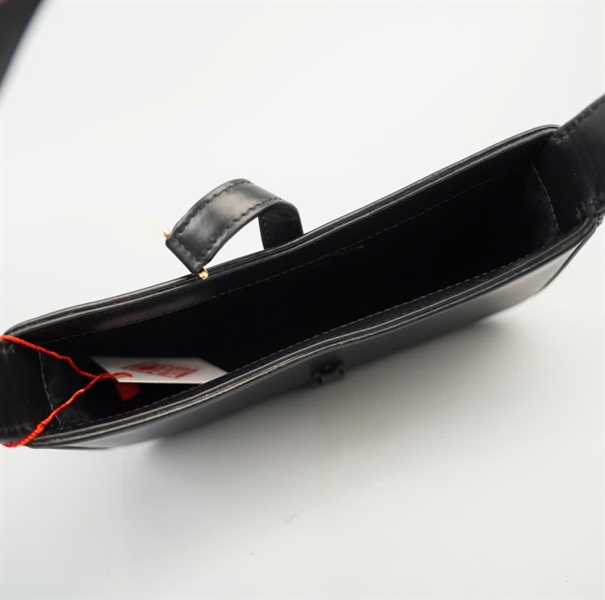 Túi YSL kẹp nách đen sz18 (BQ) KG+