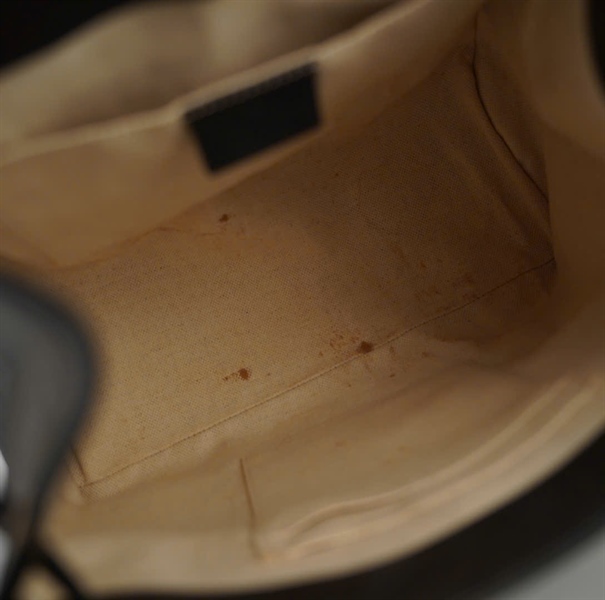 Balo GG đen trắng đính đinh (BQ) KG+