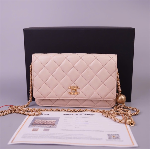 Túi Chanel Woc nude (GLLTEK1C) sz19 KG+