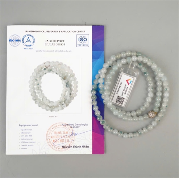 Vòng băng hoa bay 398833 Myanmar KG+