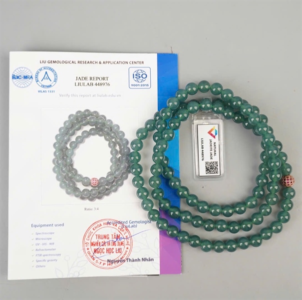 Chuỗi băng lam khởi gang 448976 (Guatemala) KG+