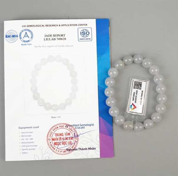 Vòng băng cẩm thạch 749628 Myanmar KG+