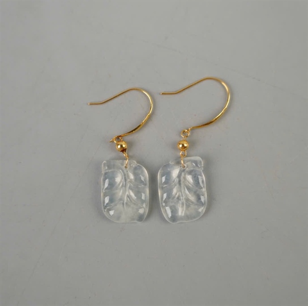 Bông Tai Cao băng móc vàng Myanmar KG+