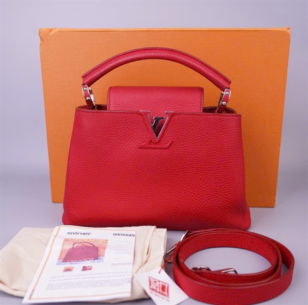 Túi LV Capu đỏ (TR2145) sz27 KG+