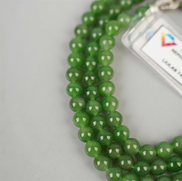 Chuỗi Ngọc Bích 743676 (Tân Cương Hòa Điền) KG+