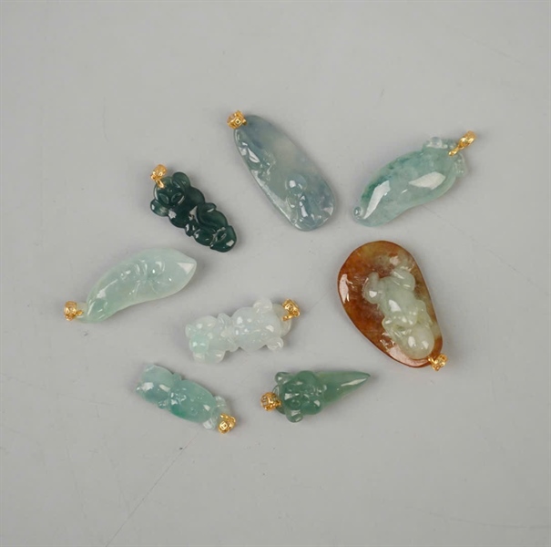 Mặt dây nữ băng cẩm A - Myanmar MV KG+