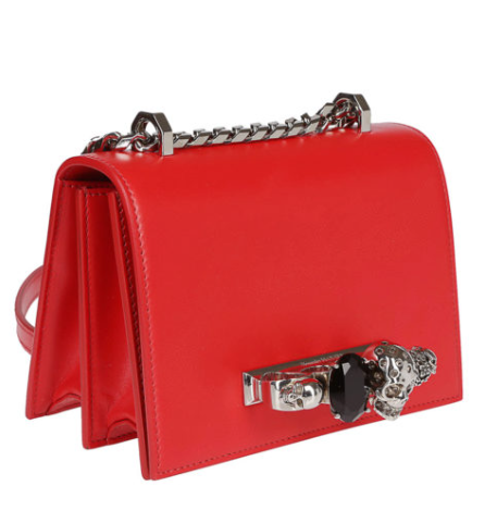 Túi Alexangder MCQueen đỏ size 18 (PN) +