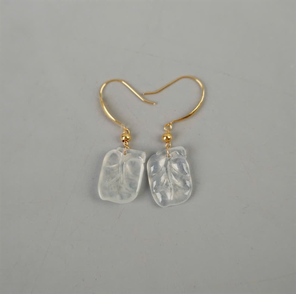 Bông Tai Cao băng móc vàng Myanmar KG+