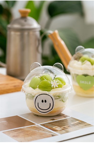 Set 50 cốc tròn tai gấu