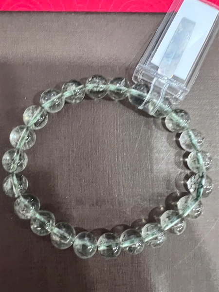 Vòng thạch anh tóc xanh KG+