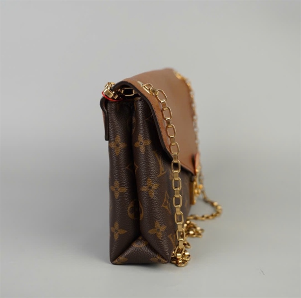 Túi LV Pallas Chain hoa nâu sz27 (BMC)+