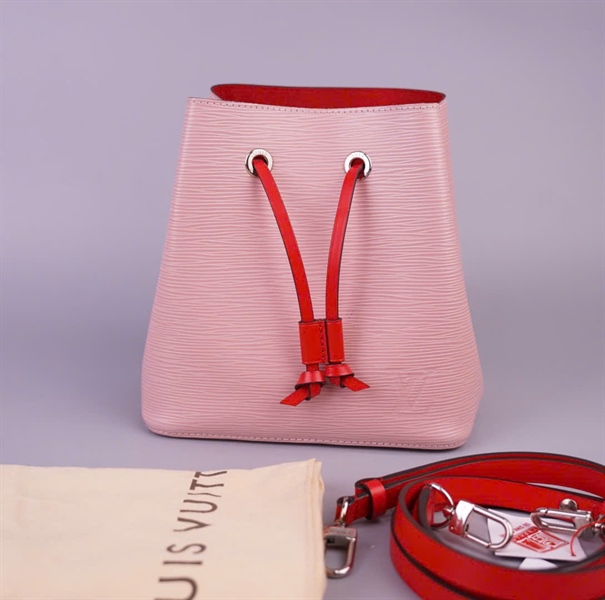 Túi LV Nóe hồng sz20 2strap (BMC)+