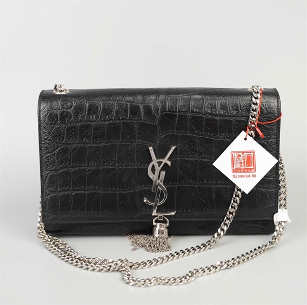 Túi YSL Kate đen sz24 (BMC)+
