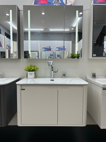 Bộ tủ chậu nhựa pico cao cấp GN T80-80T