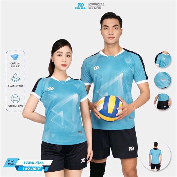 Quần áo bóng chuyền Bulbal HEXA BC08 nữ, M=>2XL 169QA