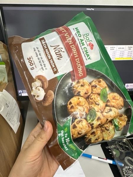 🍢Thịt viên dinh dưỡng nấm 300GR