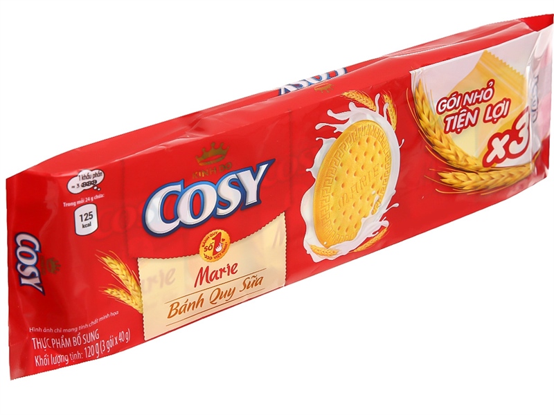 Bánh Cosy quy sữa gói 120g