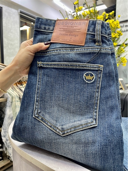 JEANS DÀI SP004351 XANH