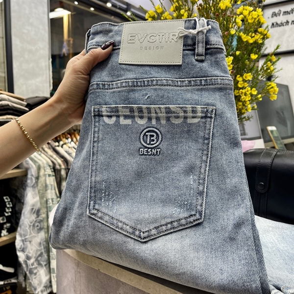 JEANS DÀI SP004286 XANH