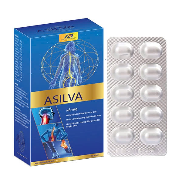 Viên vai gáy Asilva Hộp 30 viên