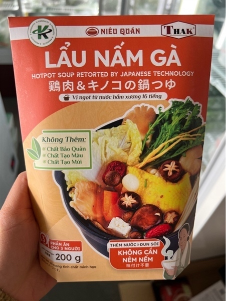 Lẩu Nấm Gà