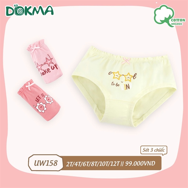 UW158 - 04/12 Set 3 quần chip tam giác BG