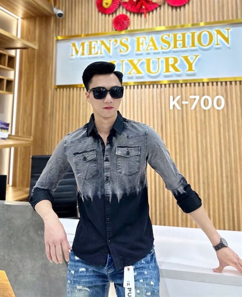 Sơ mi bò dài tay - SMK700