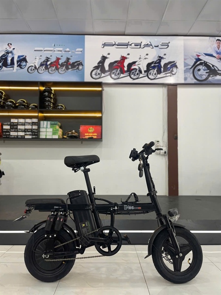 XE ĐẠP ĐIỆN TRỢ LỰC GẤP GỌN CHẠY PIN LITHIUM 48V12A