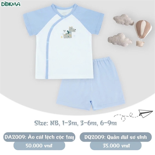 DB2009 - 3M/9M Bộ cộc cài lệch