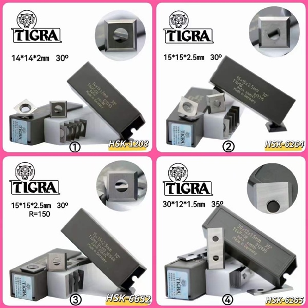 Hạt dao bào cuốn Tigra 30*12*1.5*35º