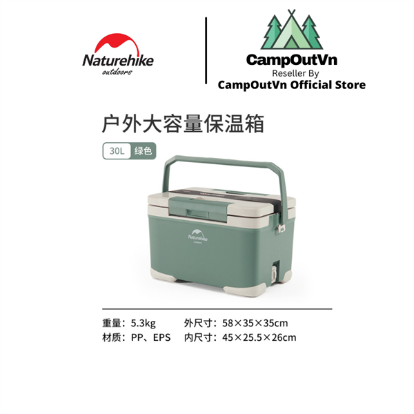 Thùng giữ nhiệt Naturehike NH21SNX05 chất lượng cao cấp Campoutvn