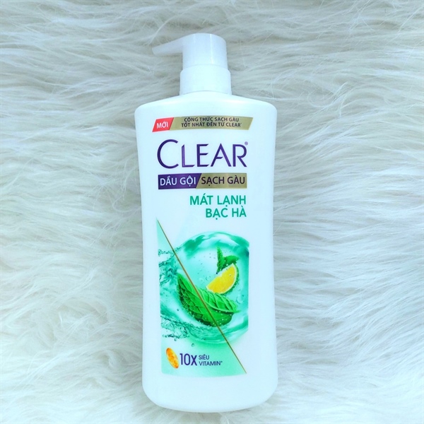 Dầu Gội Clear Bạc Hà 854ml