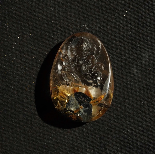 Mặt dây Hoàng Thần Tài KG+